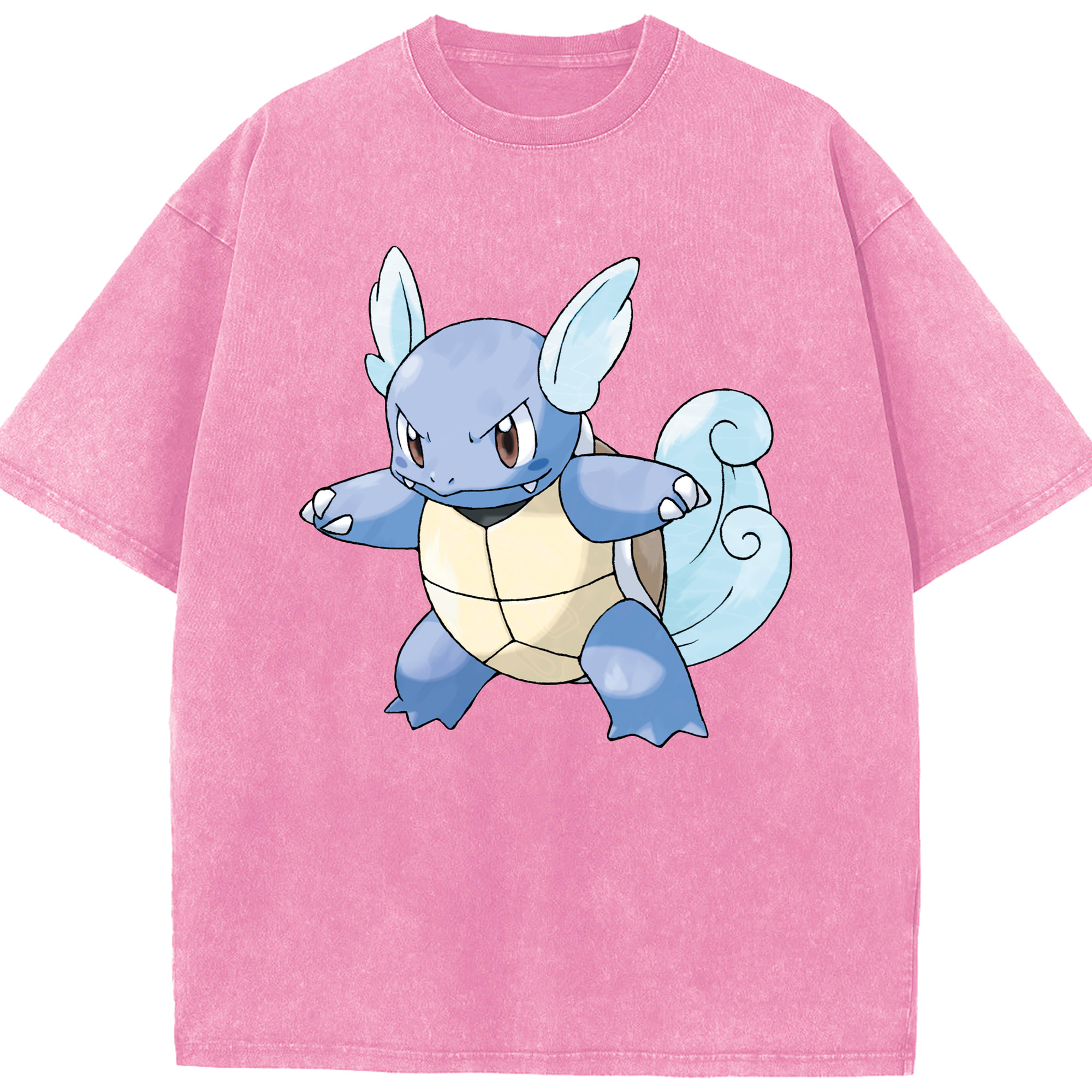 （画像用） ポケットモンスター Pokémon 綿100% ヴィンテージ風 半袖Tシャツ（フロントプリント）